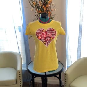 FabulouslyFitted | Custom Short Sleeve Graphic Print Shirt- Love Letter